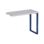 Mesa Complemento Tubolar PE 40 Pandin 90 Cm Cinza e Azul Del Rey