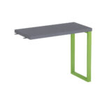 Mesa Complemento Tubolar PE 40 Pandin 90 Cm Grafito e Verde