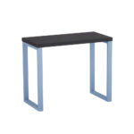 Mesa Auxiliar Tubolar PE 40 Pandin 90 x 45 Cm Preto e Azul Dali