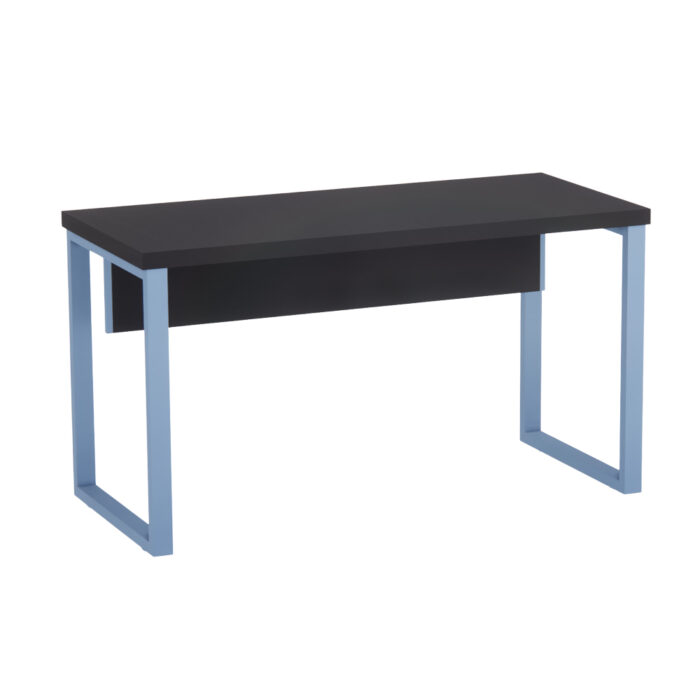 Mesa Gerência Tubolar PE 40 Pandin 1,50 x 0,60 M Preto e Azul Dali - Imagem 1