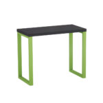 Mesa Auxiliar Tubolar PE 40 Pandin 90 x 45 Cm Preto e Verde