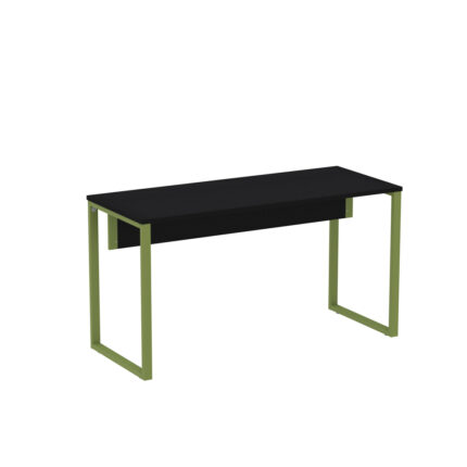 Mesa Diretora Tubular P25 Pandin 1,7 M Preto e Verde