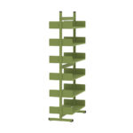 Estante Para Biblioteca Dupla Pandin 2,30 m Verde Miró - Imagem 2