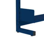 Estante Para Biblioteca Simples Pandin 2,30 m Azul Del Rey - Imagem 3