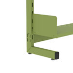Estante Para Biblioteca Simples Pandin 2,30 m Verde - Imagem 2