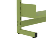 Estante Para Biblioteca Simples Pandin 2,00 m Verde - Imagem 3