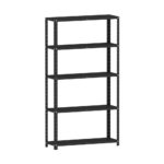 Estante de Aço 5 Prateleiras Com Reforço EP5AR Pandin 180x92X30 Preto