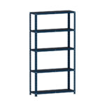 Estante de Aço 5 Prateleiras Sem Reforço EP5A Pandin 180x92X30 Azul Del Rey