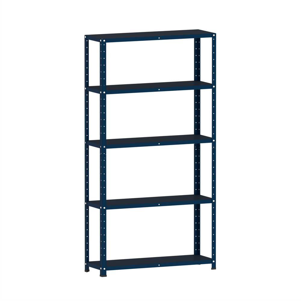 estante-de-aco-com-5-prateleiras-pandin-20.jpg Estante de Aço 5 Prateleiras Sem Reforço EP5A Pandin 180x92X30 Azul Del Rey - Imagem 1