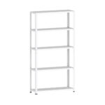Estante de Aço 5 Prateleiras Com Reforço EP5BR Pandin 180x92X40 Branco