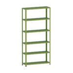 Estante de Aço 6 Prateleiras Com Reforço EP6AR Pandin 200x92X30 Verde