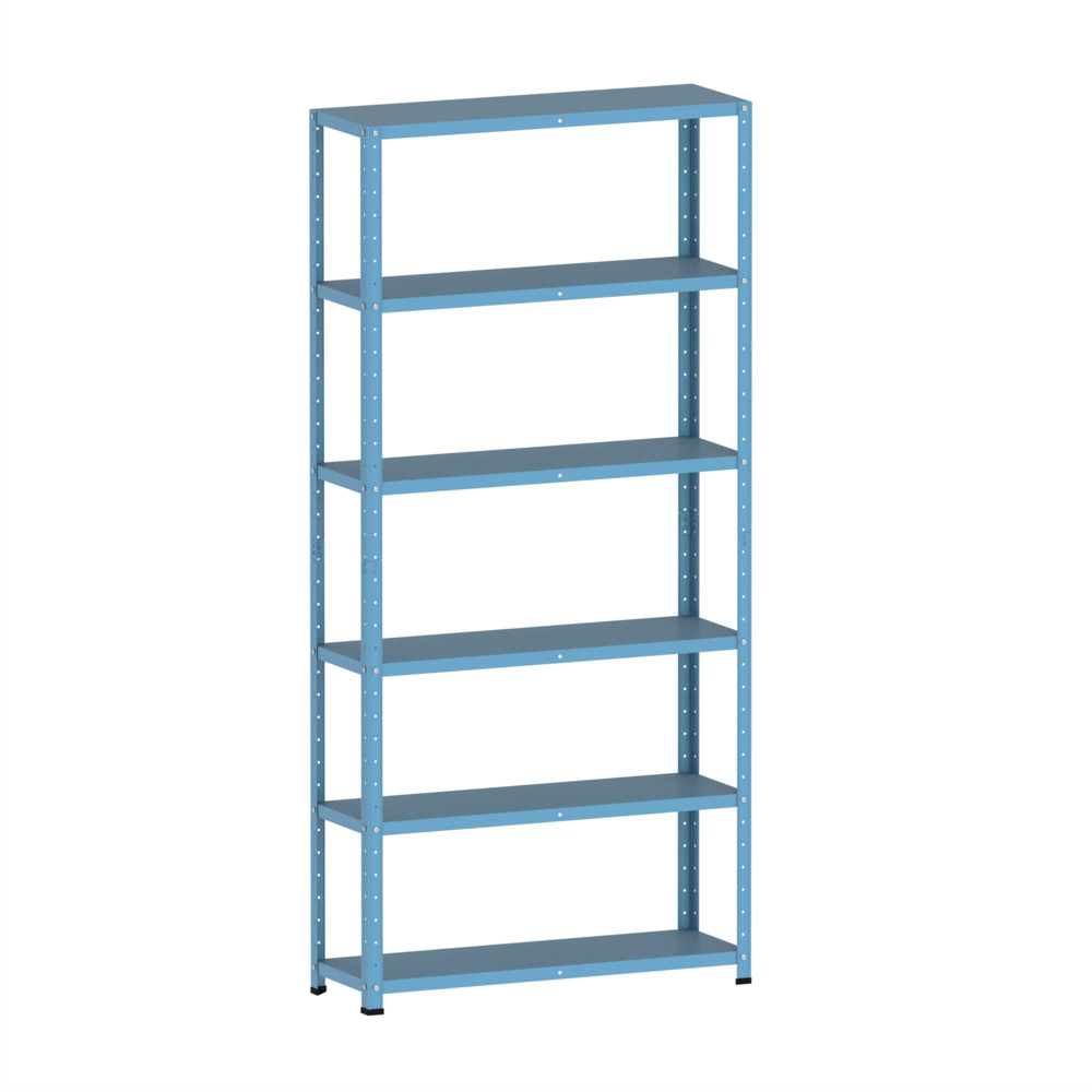 estante-de-aco-com-6-prateleiras-pandin-16-1.jpg Estante de Aço 6 Prateleiras Com Reforço EP6AR Pandin 200x92X30 Azul Dali - Imagem 1