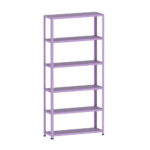 Estante de Aço 6 Prateleiras Sem Reforço EP6A Pandin 200x92X30 Lilás