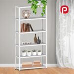 Estante de Aço 6 Prateleiras Com Reforço EP6BR Pandin 200x92X40 Branco - Imagem 2